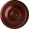 Ekena Millwork Raynor Ceiling Medallion (Fits Canopies up to 6"), Hand-Painted Antique Copper, 20 5/8"OD x 1 3/8"P CM20BEACS - alternate 1